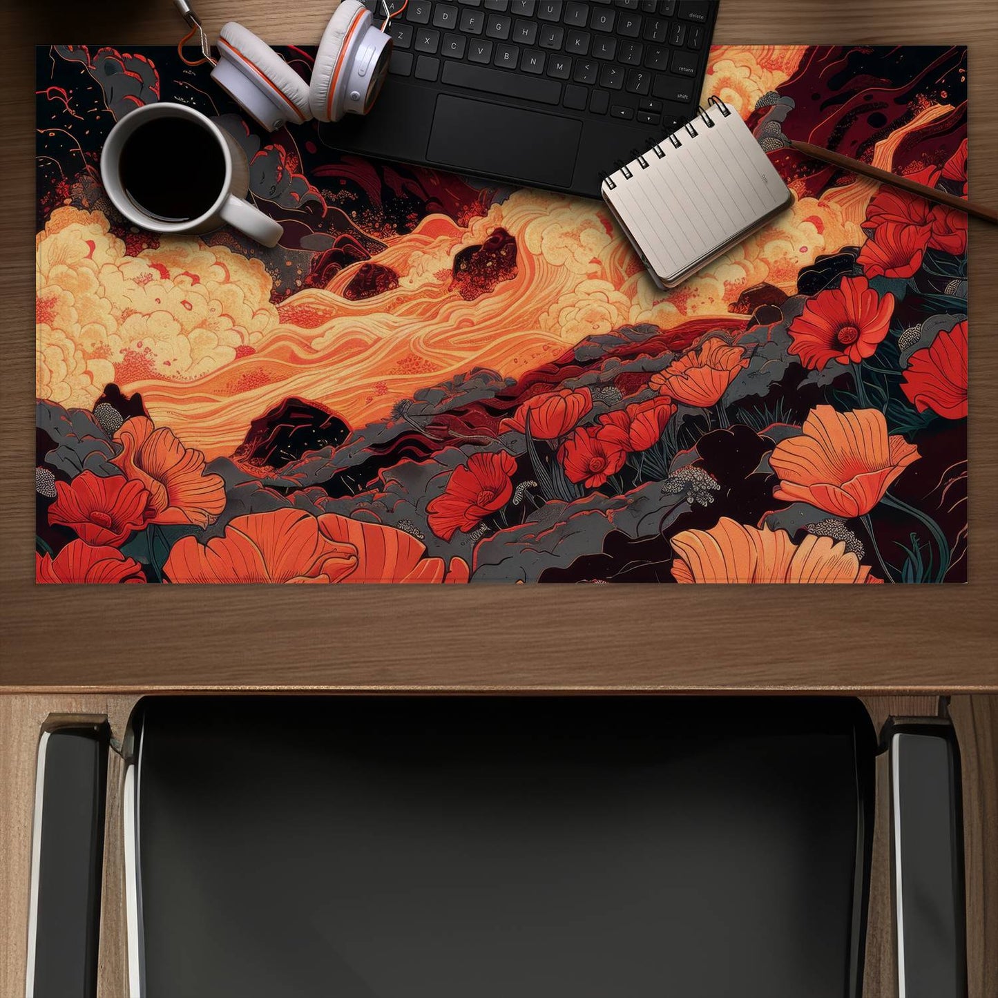 The big burn - Desk Mat