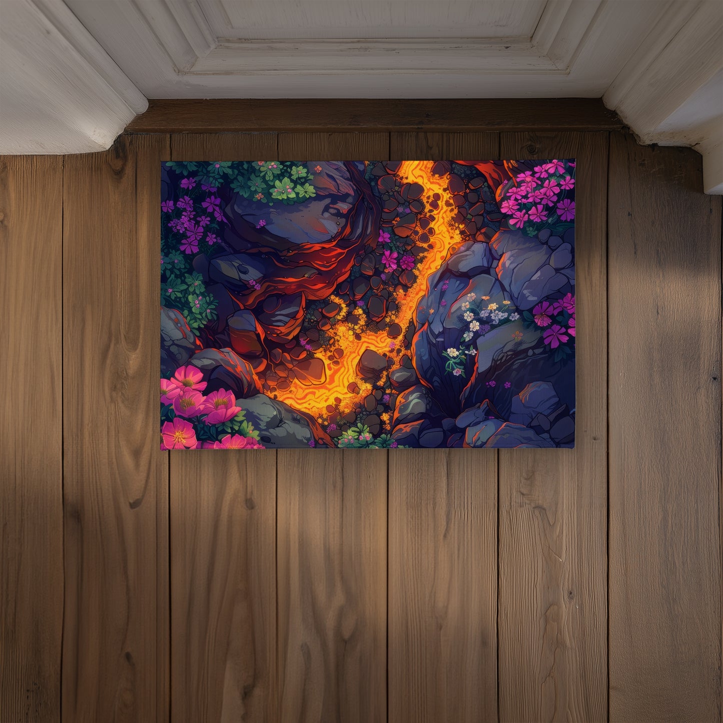 Hot River Gray Indoor/Outdoor Door Mat - Stylish Home Decor