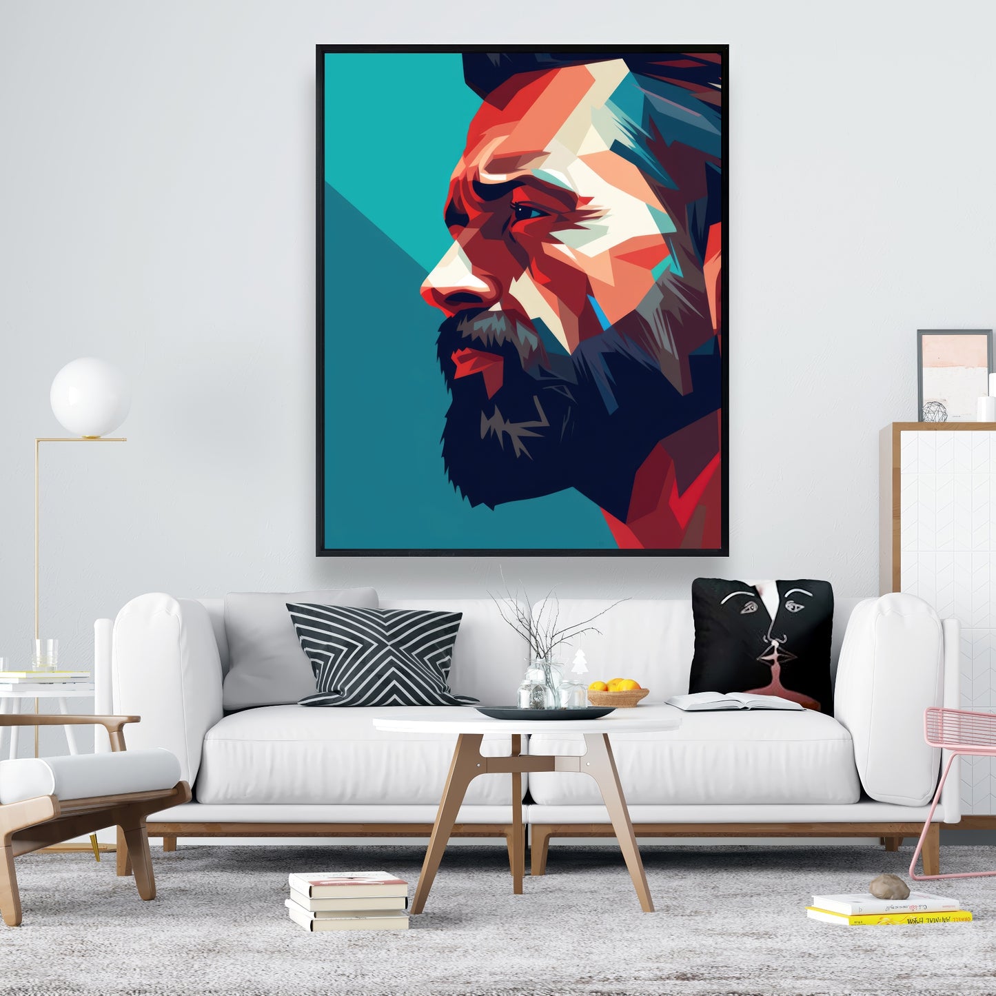 Hopeful - 36"x36" Framed canvas
