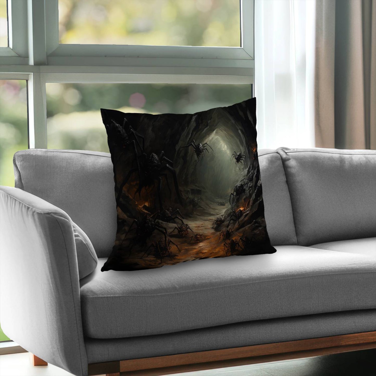 Nightmare inducing - Throw pillow - Print on demand