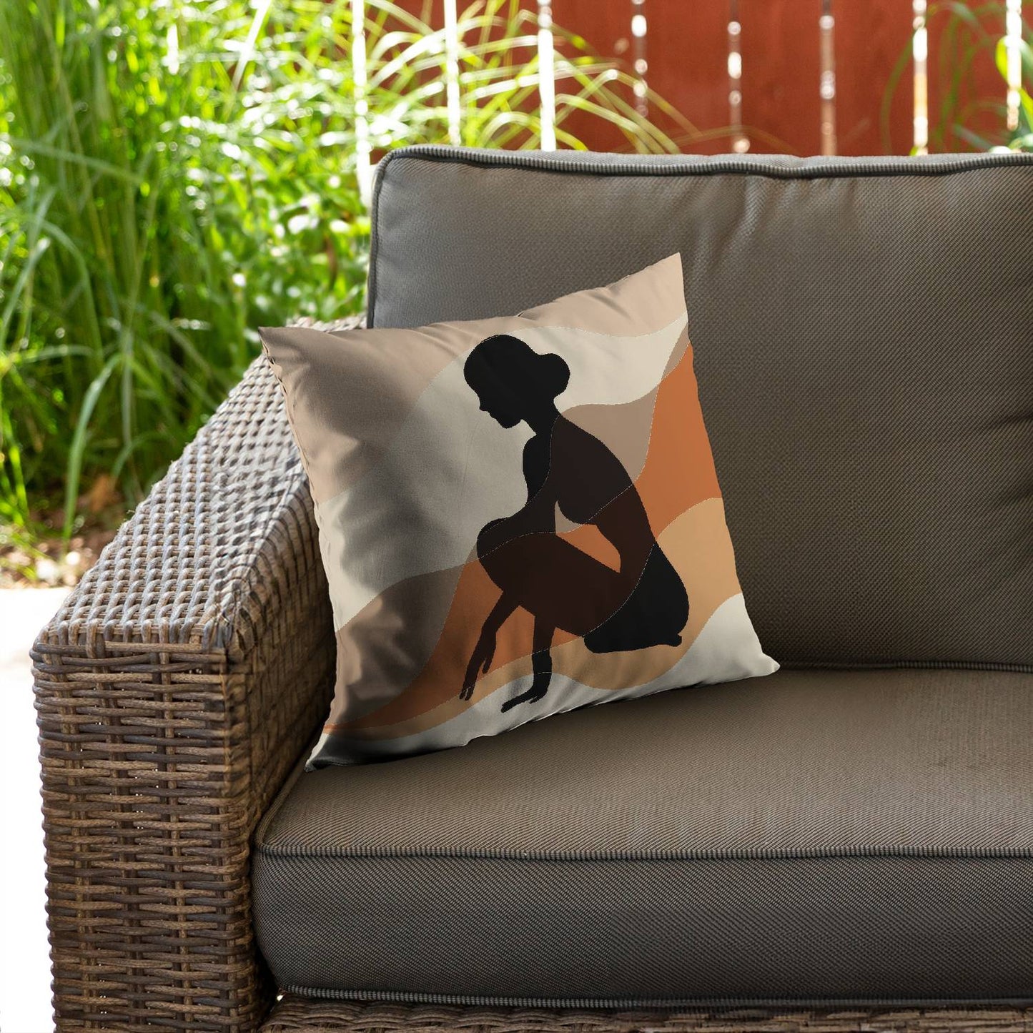 Mindfulness - Throw pillow - Print on demand