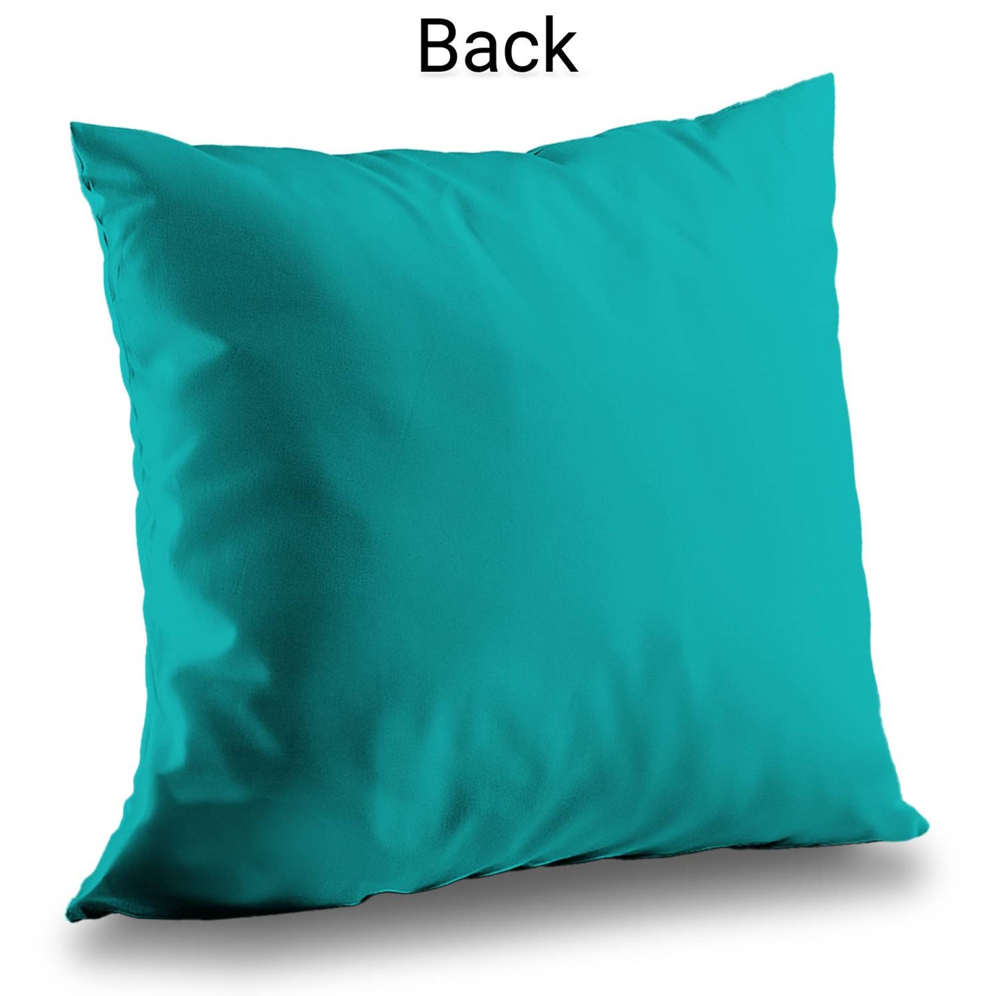 Coussin décoratif en sergé de polyester à rayures harmonieuses | Accessoire de décoration intérieure