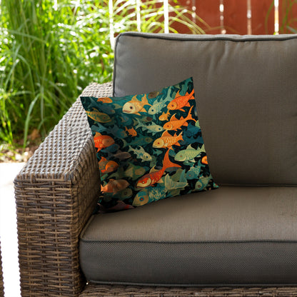 Simple fishes - Throw Pillow