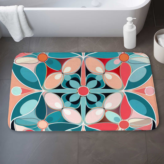 Sweet Curves Bath Mat | Stylish Home Decor Rug for Bathroom