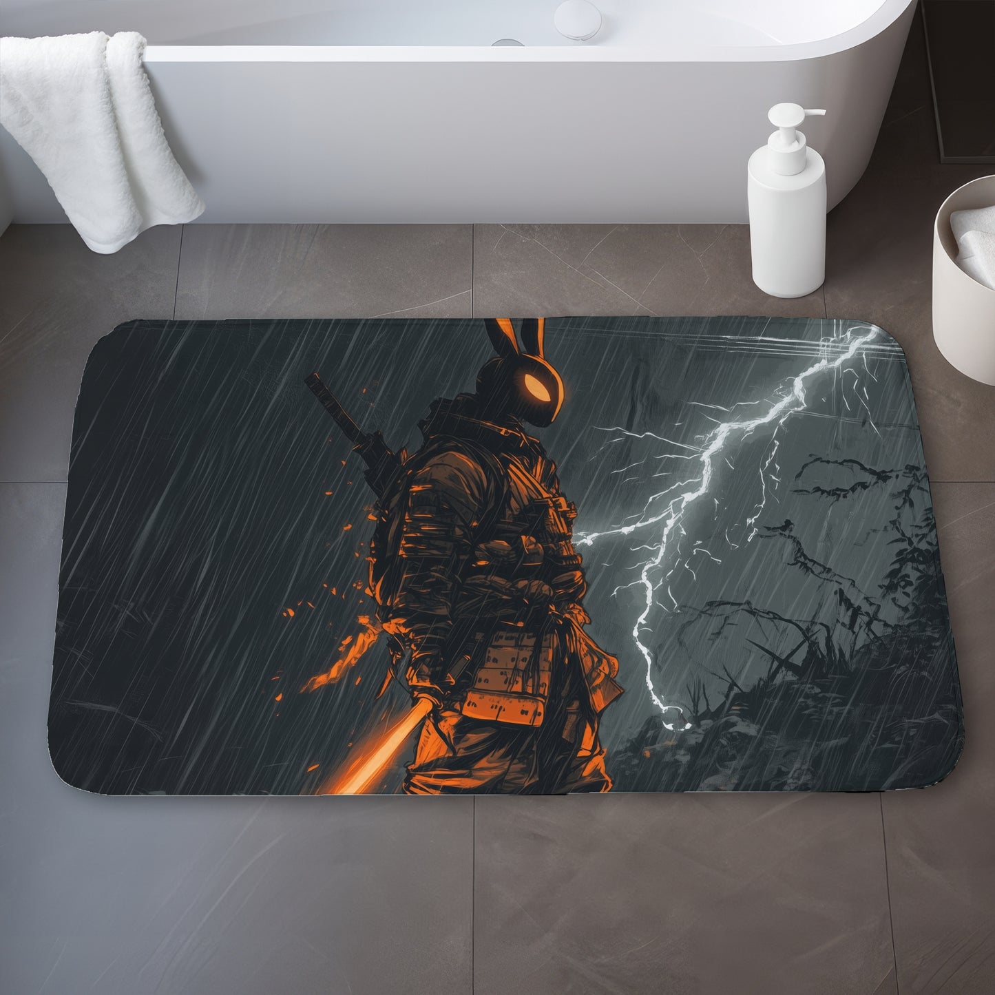 War machine - 17"x24" Bath mat