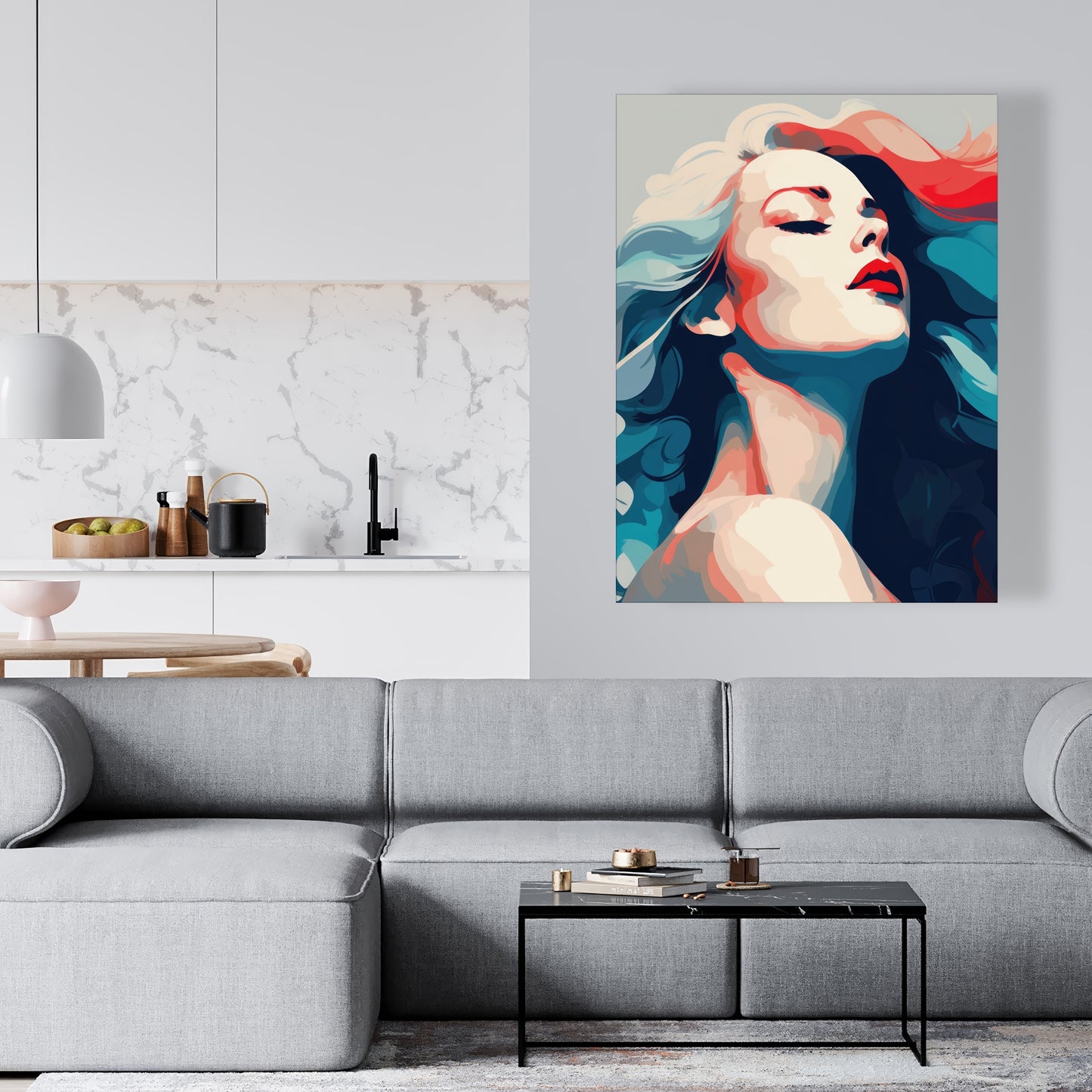 Beauty at its purest - 32"x32" Canvas