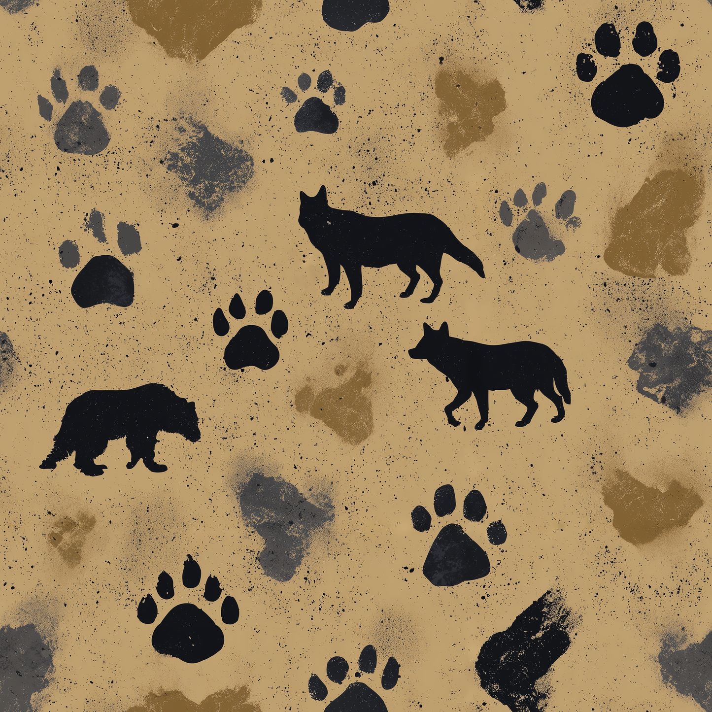 Nappe Wild Tracks Echo | Décoration d'intérieur et d'extérieur