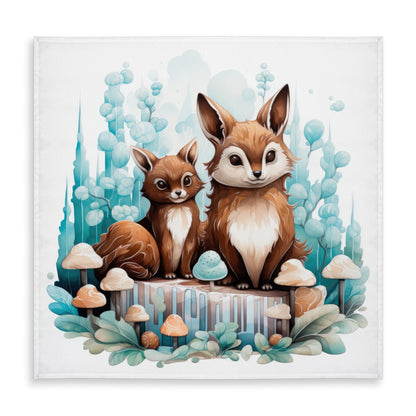 Two Pals White Indoor Outdoor Tablecloth | Decor Essential