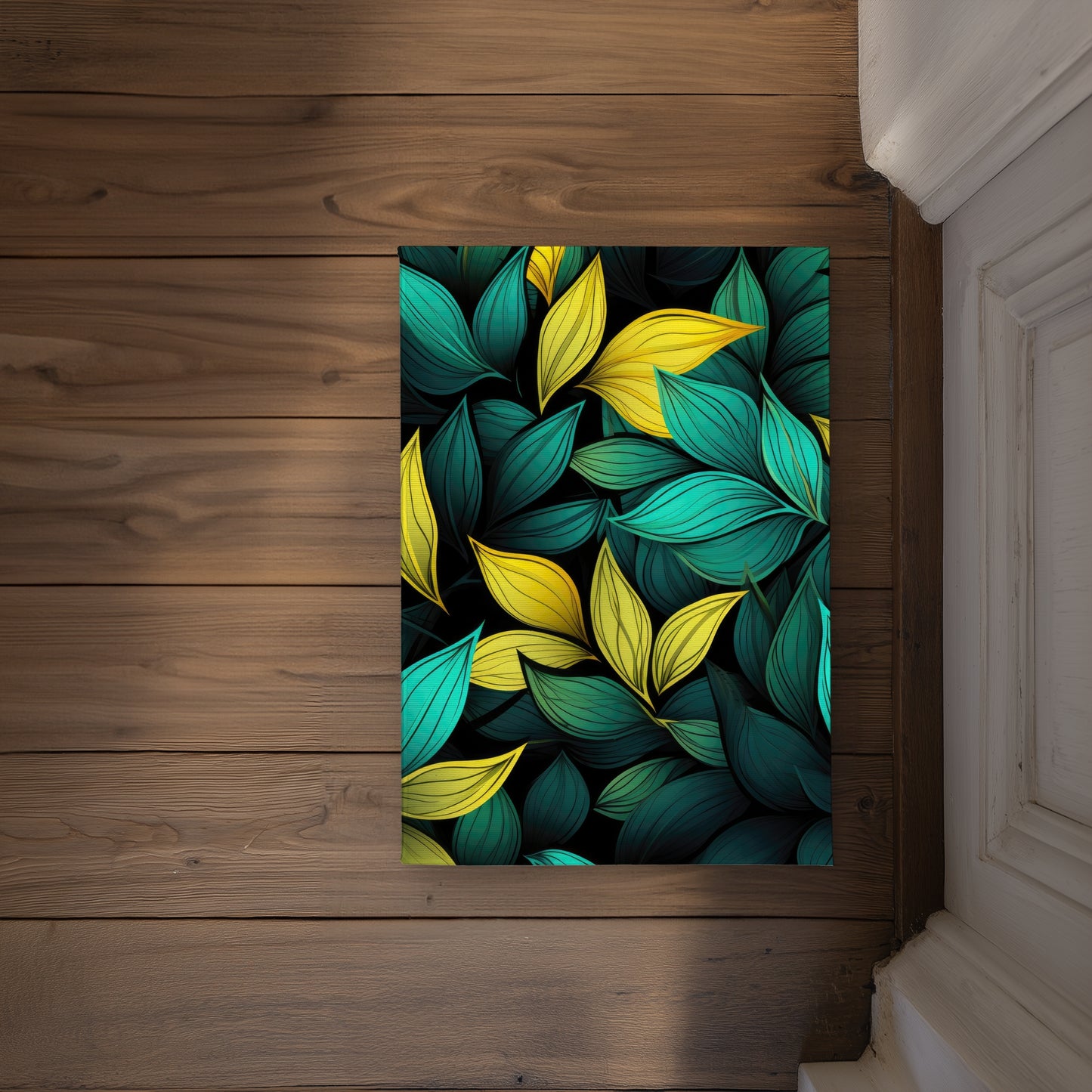 Potent Aroma Yellow Indoor Outdoor Door Mat | Home Decor