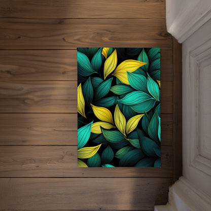Potent Aroma Yellow Indoor Outdoor Door Mat | Home Decor