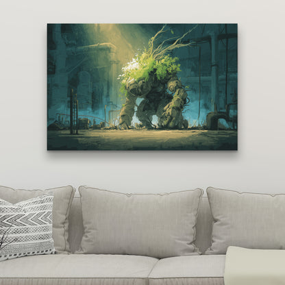The golem - 24"x24" Canvas