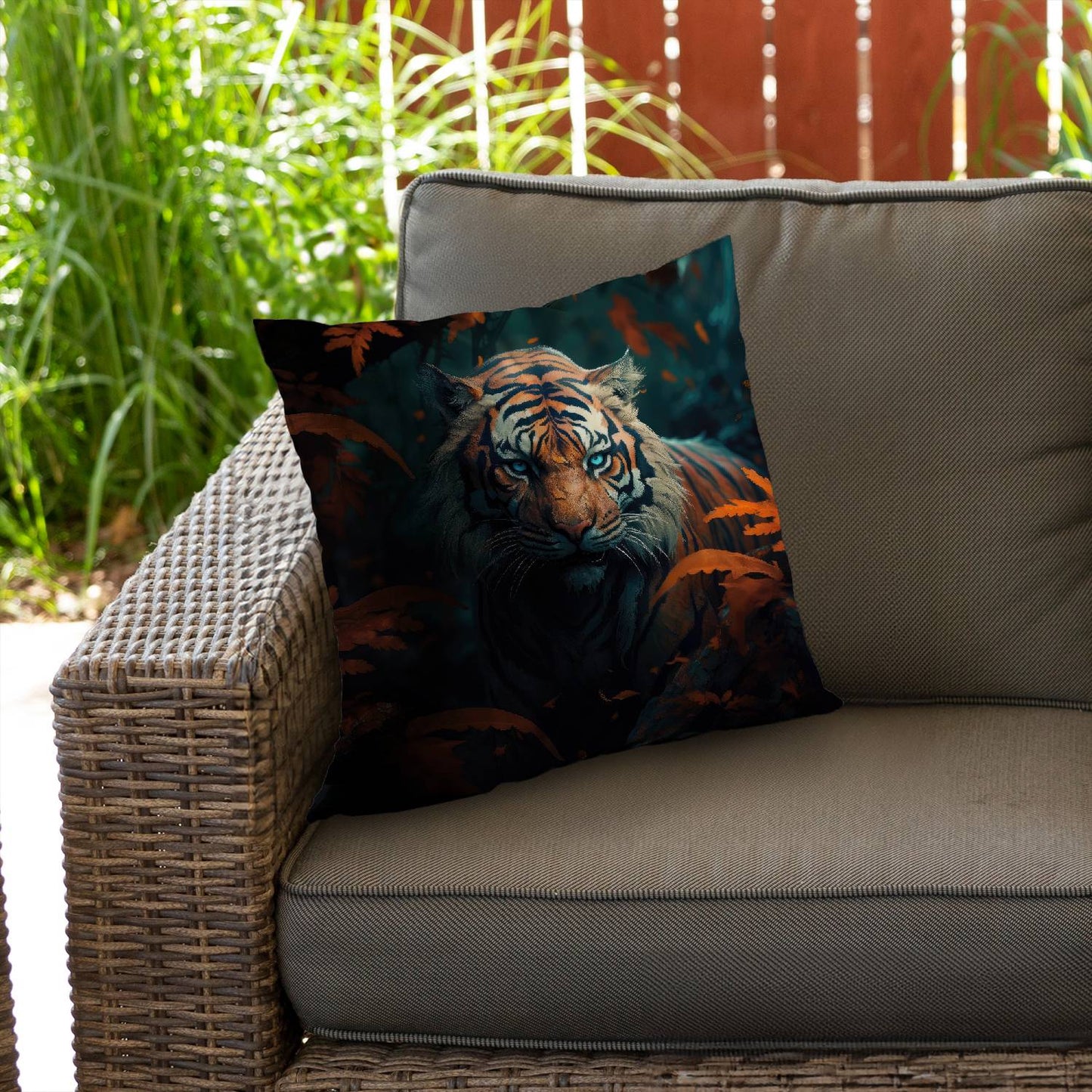 Observed - Throw pillow - Print on demand