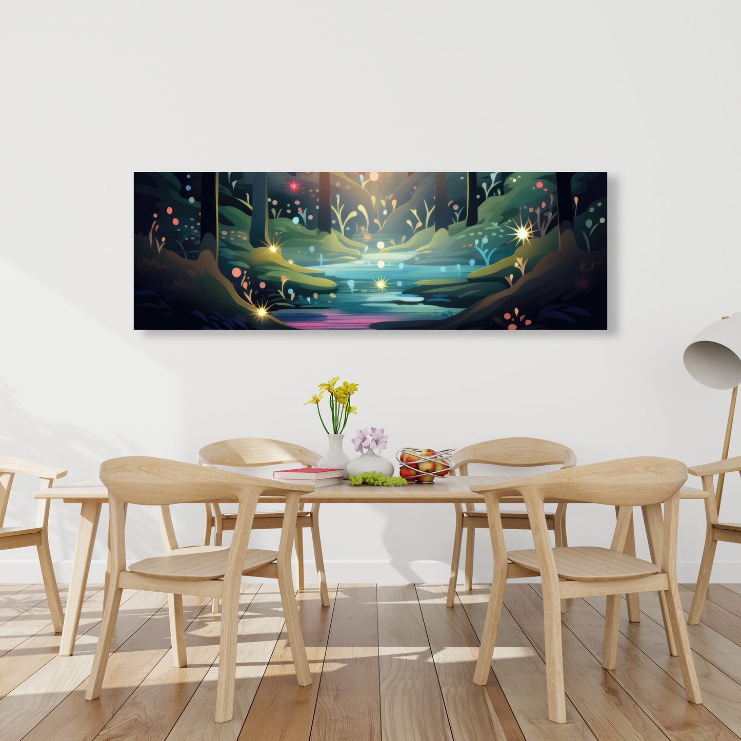 Magical forest - 32"x32" Canvas