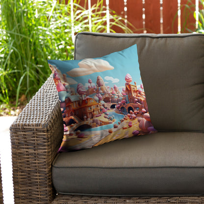 Sweet kingdom - Throw Pillow