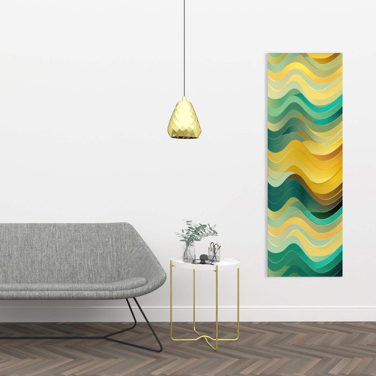 Rich by design - Orange Canvas for Stylish Home Decor