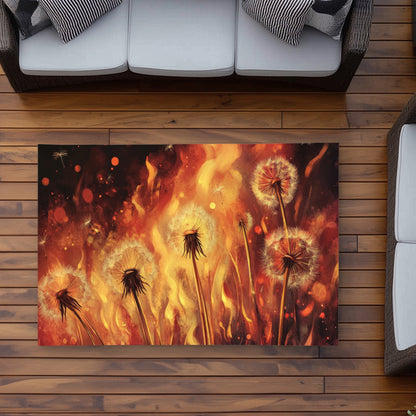 Tapis d'extérieur Dandy Fire - Solution élégante pour la décoration intérieure