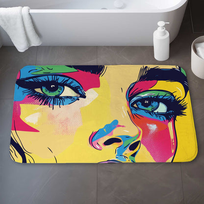 Glaze Bath Mat | Stylish, Soft Home Decor Rug for Bathroom