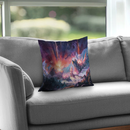 Beaming signal - Throw Pillow