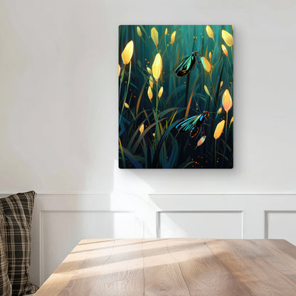 Appealing - Turquoise Metal Print for Home Decor Elegance