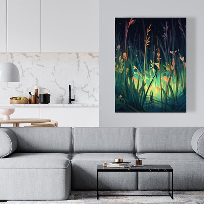 Between twigs - 32"x32" Canvas