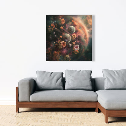 Capturing light - 32"x32" Canvas