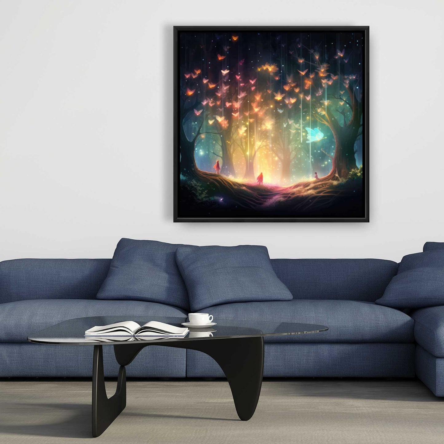 A dream come true - Beige Framed Canvas for Home Decor