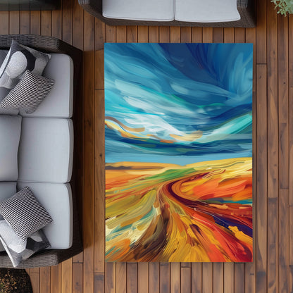 Tapis d'extérieur Land flow | Solution élégante pour la décoration intérieure