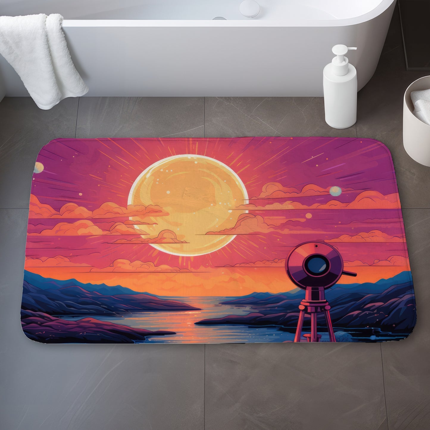 Measure the calm - 21"x34" Bath mat