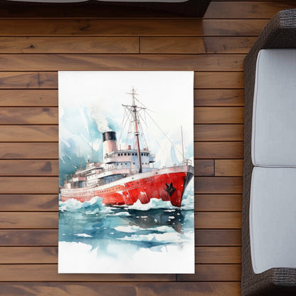 Icebreaker White Outdoor Area Rug - Stylish Home Decor
