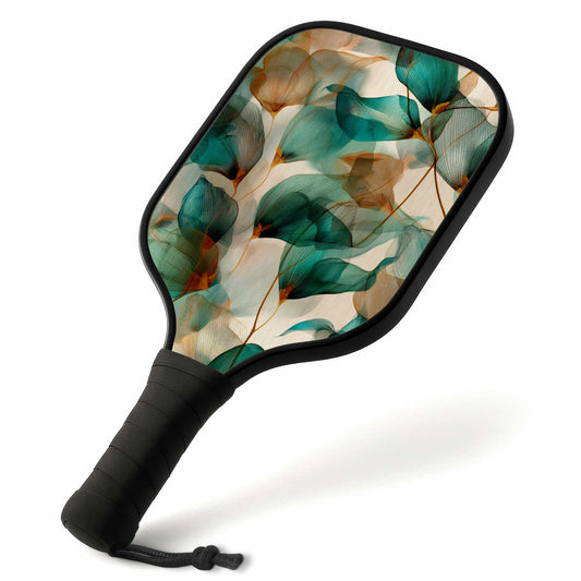 Ensemble de pagaies de pickleball décontractées sarcelle et marron Accessoire de sport