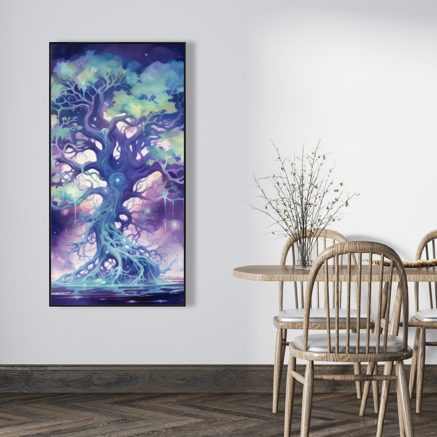 Surreal sap - 36"x36" Framed canvas
