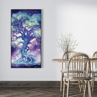 Surreal sap - 36"x36" Framed canvas
