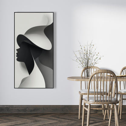 Duality - 36"x36" Framed canvas