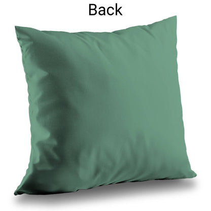 Coussin décoratif en sergé de polyester à motifs de graines | Décoration d'intérieur élégante