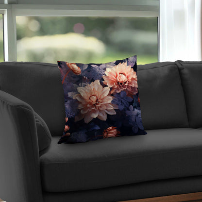 Pink and Purple Poly Twill Throw Pillow | Home Decor Accent