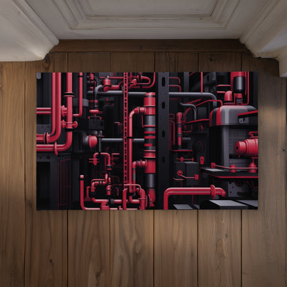 Machinery Indoor Outdoor Door Mat | Home Decor Essentials