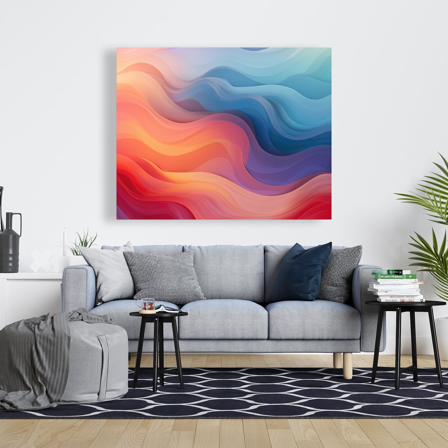 Sweet dreams - Blue Canvas for Stylish Home Decor