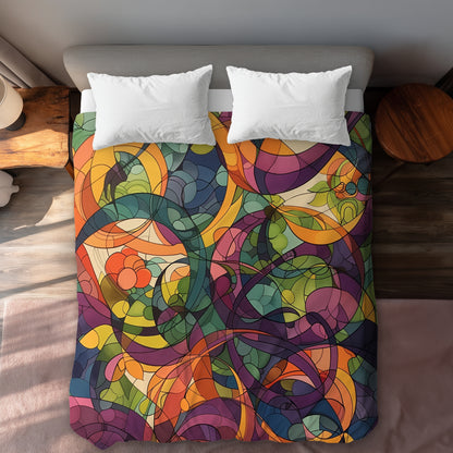 Housse de couette Converge - Décoration élégante pour chambres confortables