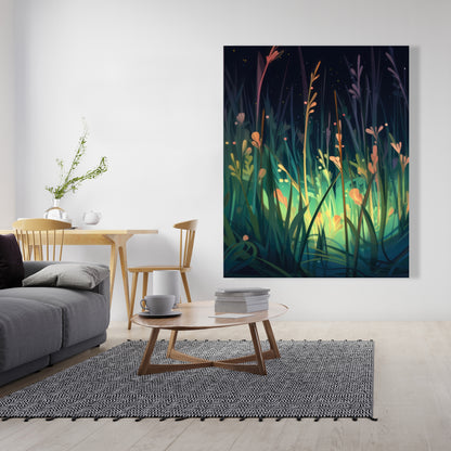 Between twigs - 32"x32" Canvas