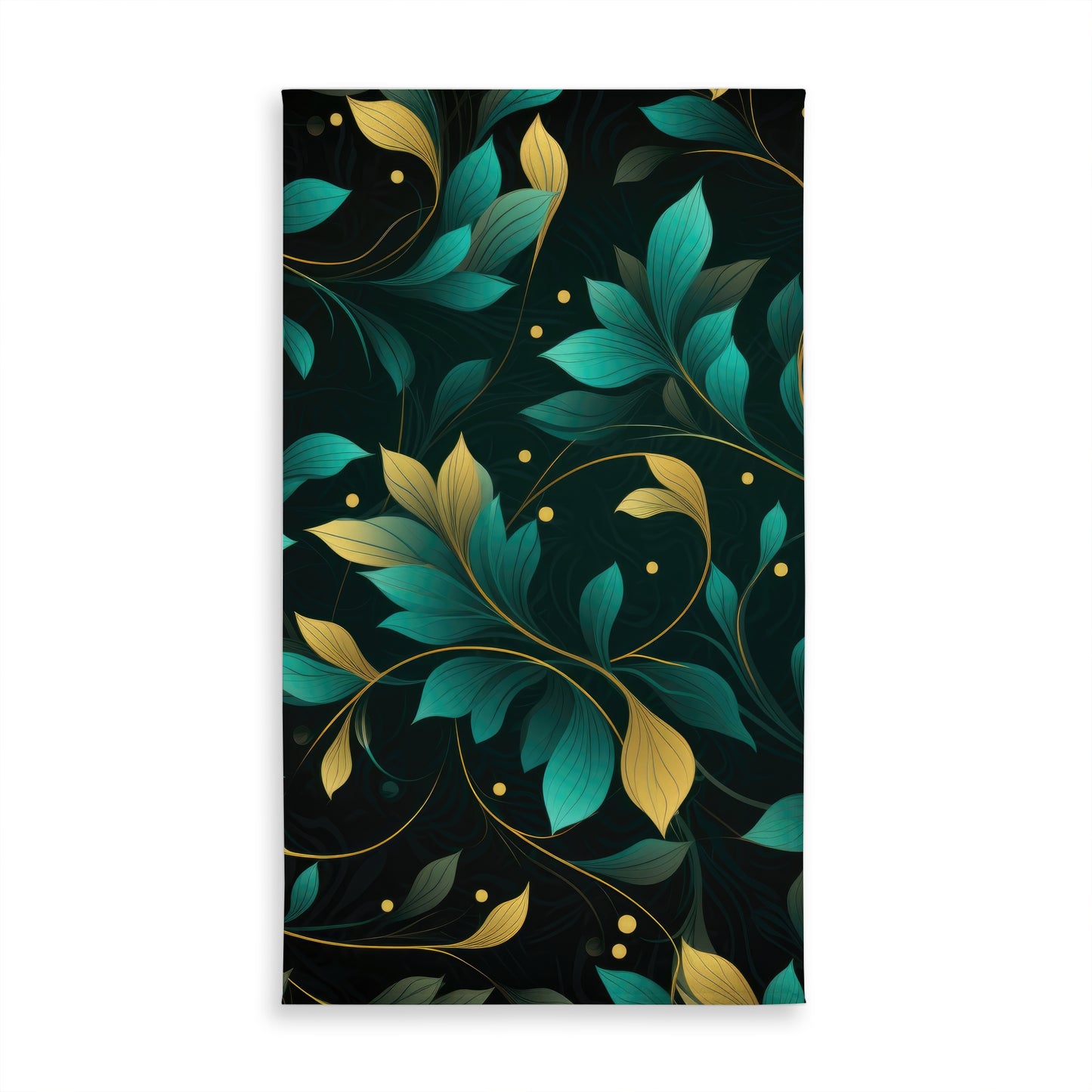 Twirling Twigs Tablecloth - Green Indoor Outdoor Home Decor