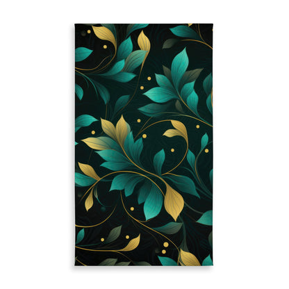 Twirling Twigs Tablecloth - Green Indoor Outdoor Home Decor