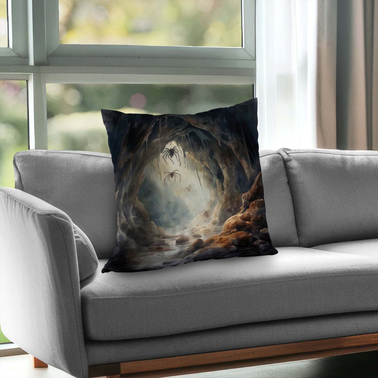 Creepy crawlies - Throw pillow - Print on demand