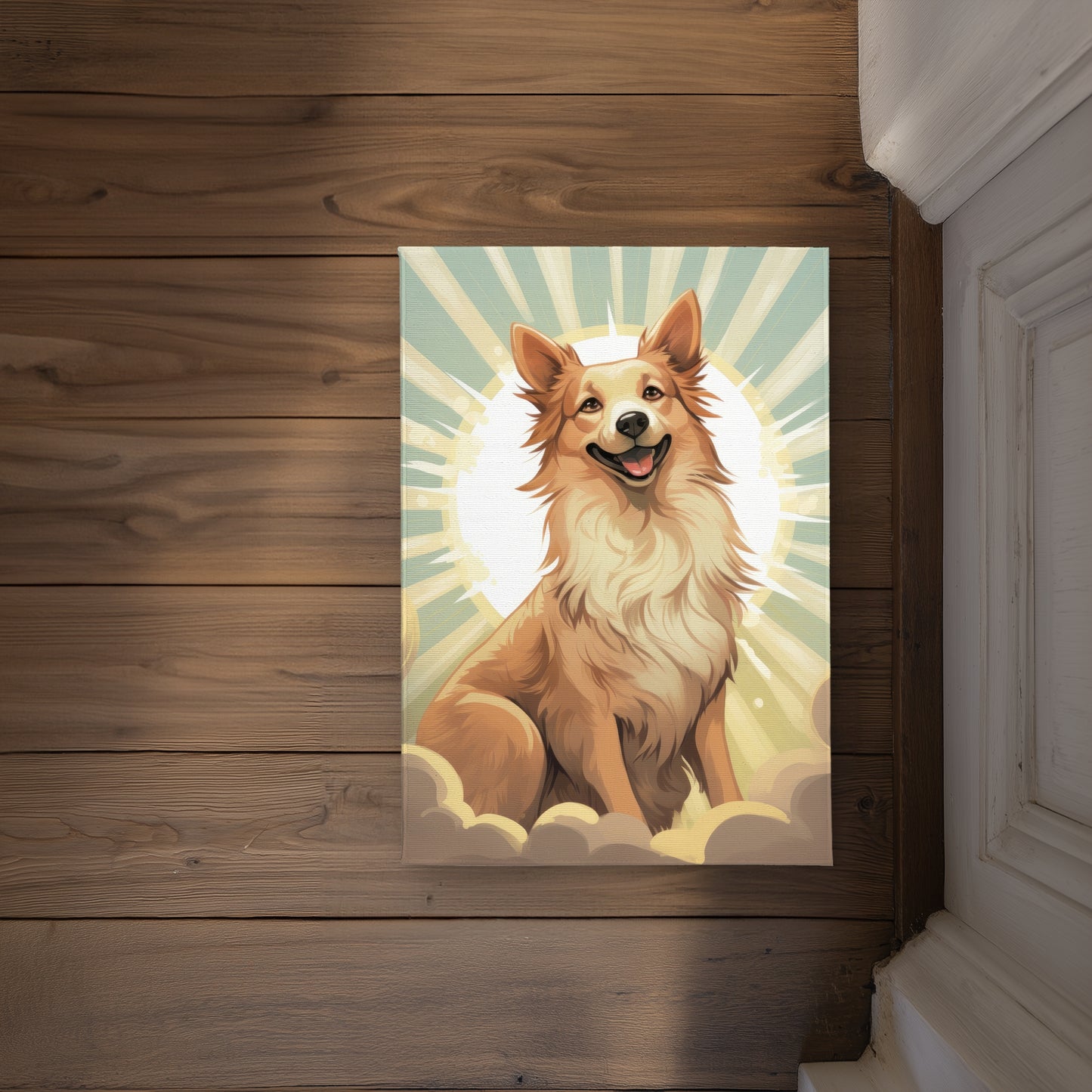 Who's a good boy - Beige Indoor/Outdoor Door Mat