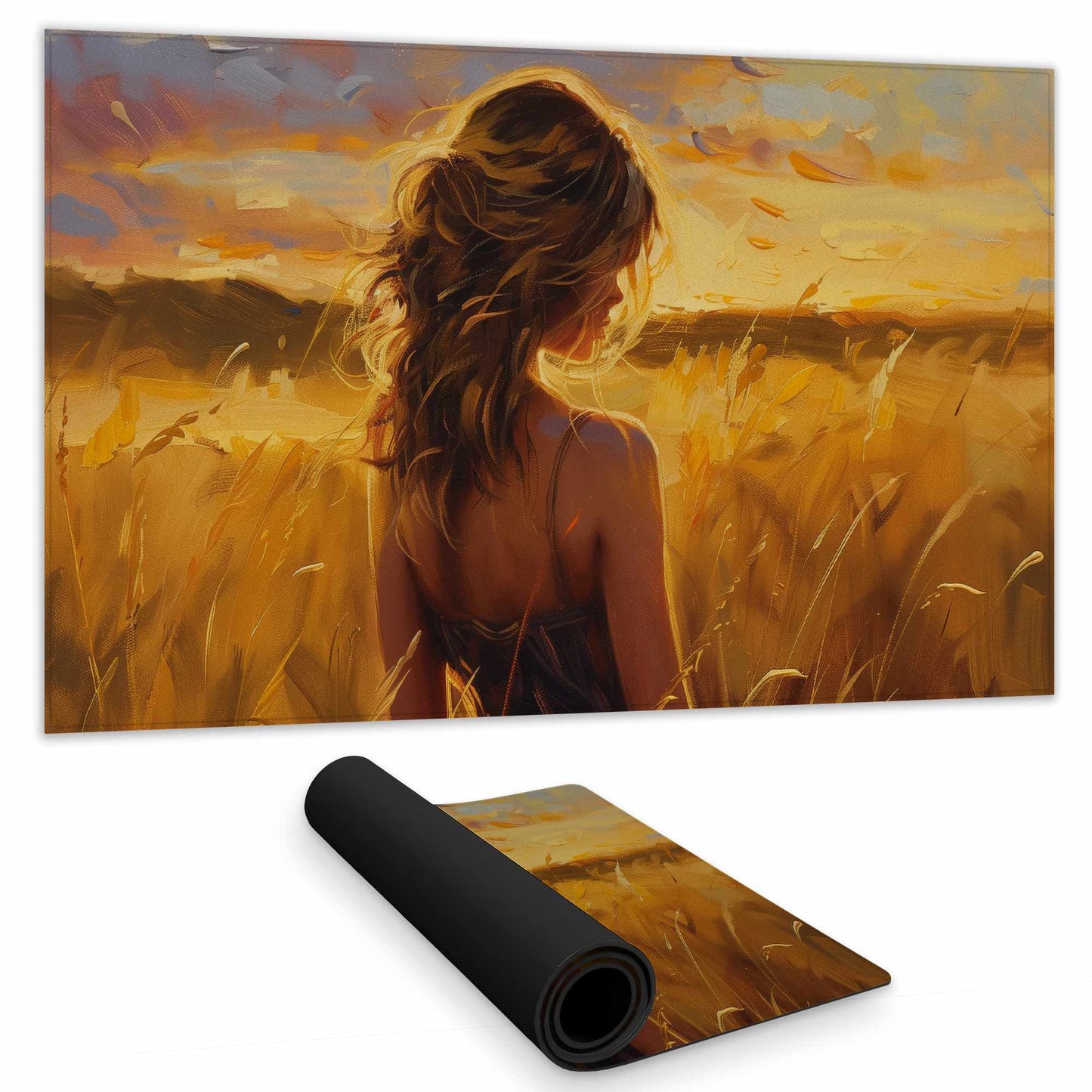 Warm Field Gaming Mat | Stylish Home Decor for Gamers