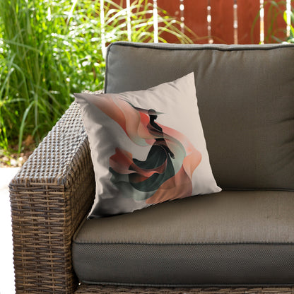 Elegance Pink Poly Twill Throw Pillow Insert for Home Decor