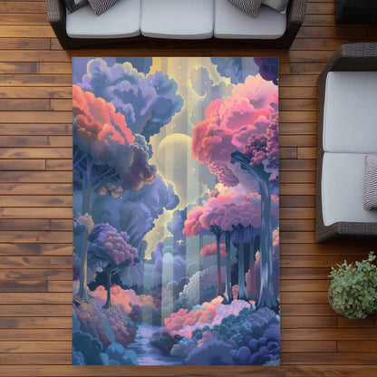 Beams Pink Outdoor Area Rug | Stylish Home Decor Accent