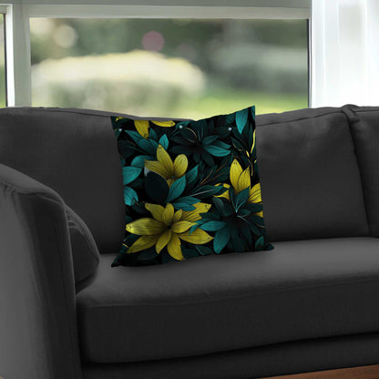 Coussin décoratif en sergé de polyester résistant | Accessoire de décoration élégant pour la maison