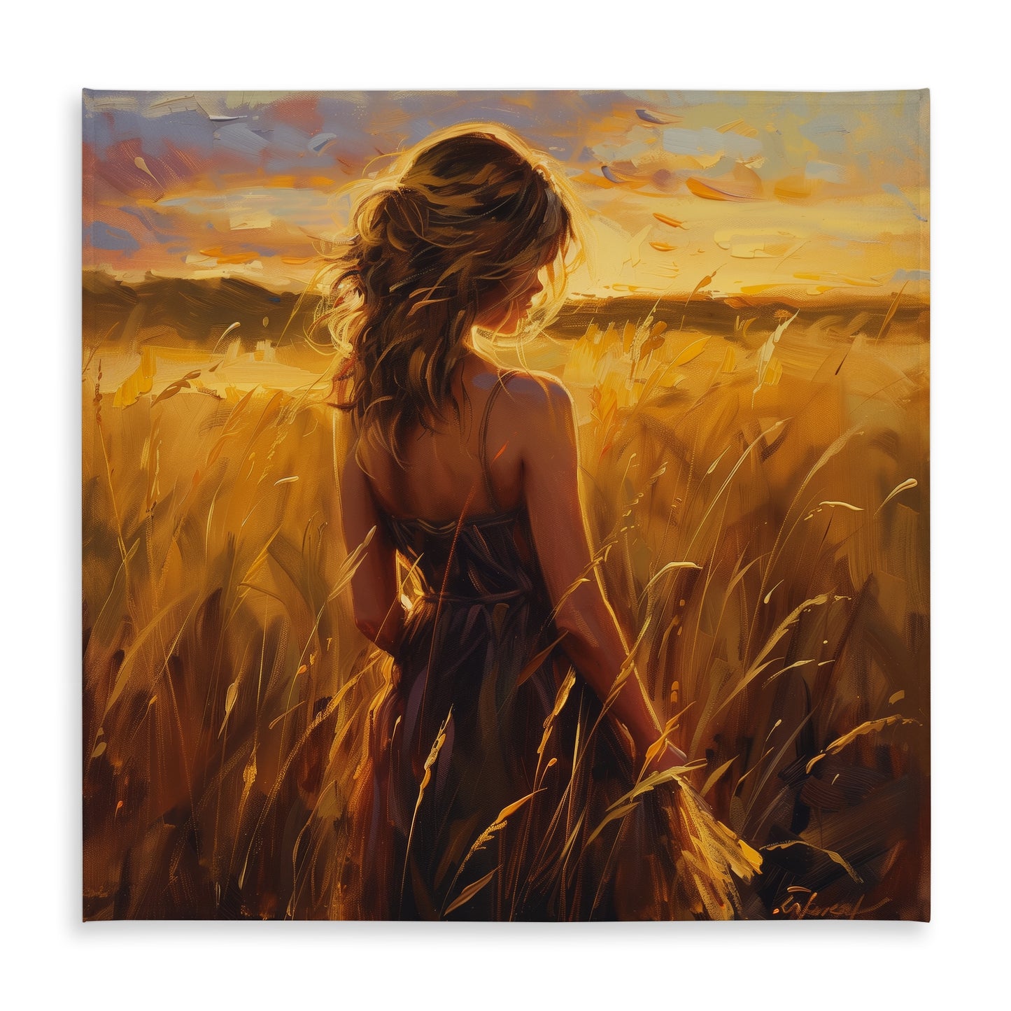 Warm Field Beige Indoor Outdoor Tablecloth for Home Decor