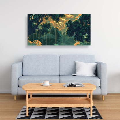 Drops - 32"x32" Canvas
