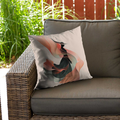 Elegance Poly Twill Throw Pillow - Stylish Home Decor Accent